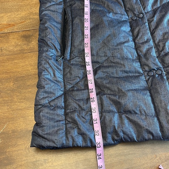 🌸FEN NELLI long quilted puffy coat with pockets & removable hood - Picture 13 of 14